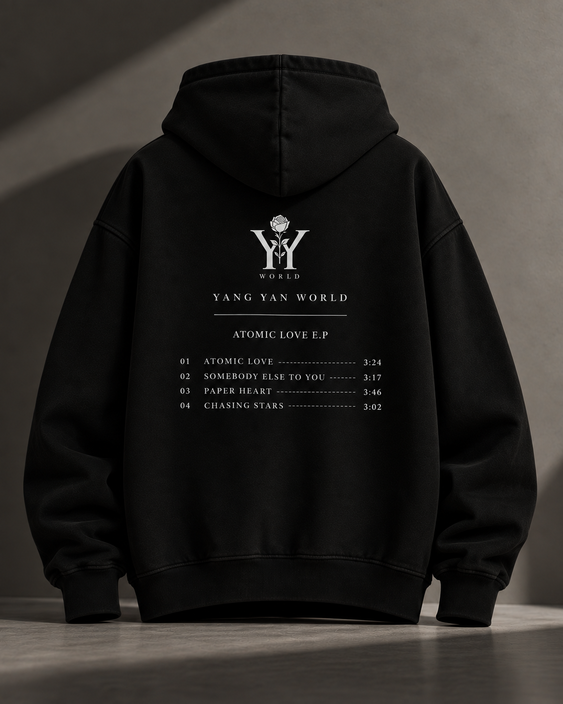 WORLD 001 Oversized Hoodie — back