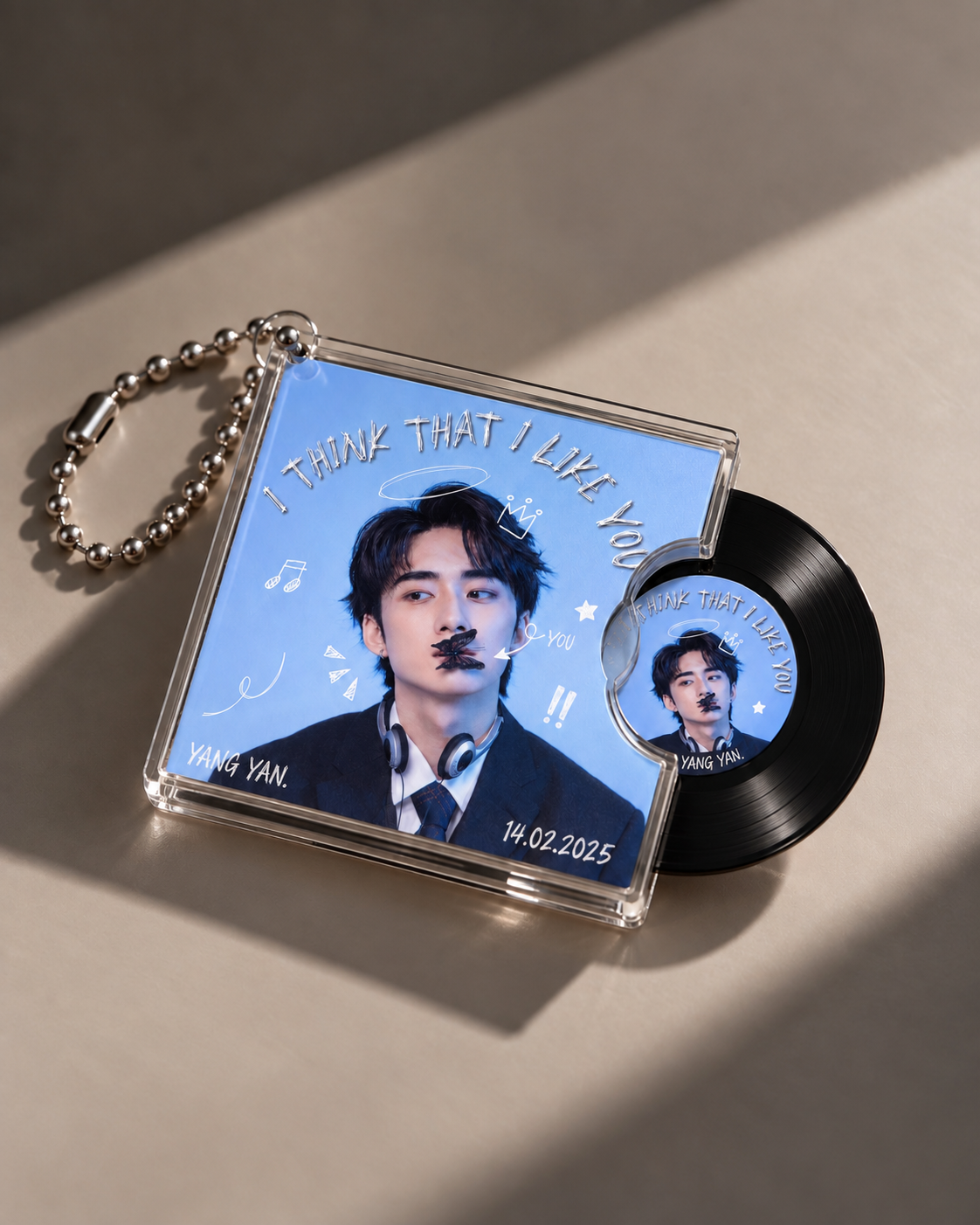 Sound Collection Keychain — i think that i like you