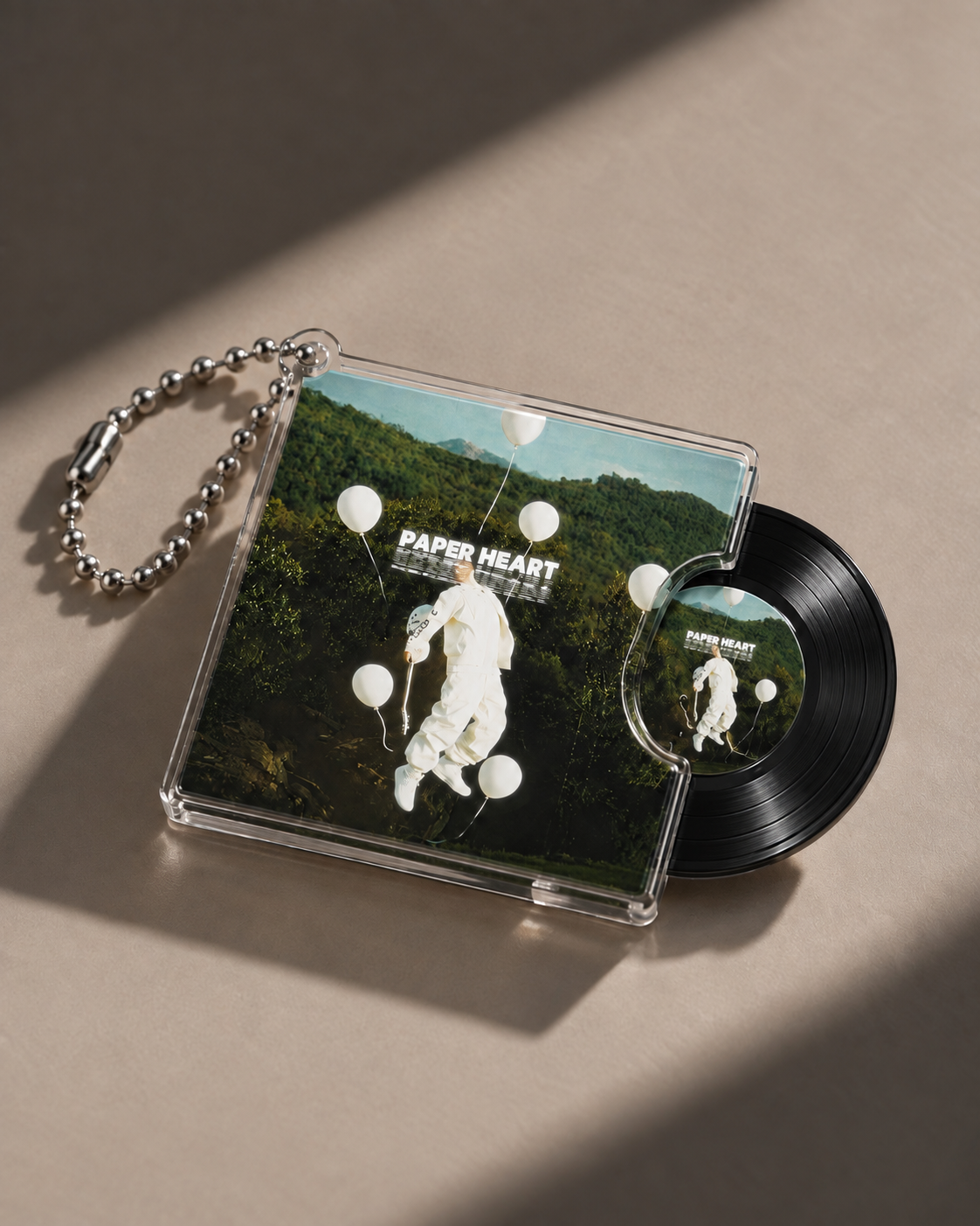 Sound Collection Keychain — Paper Heart